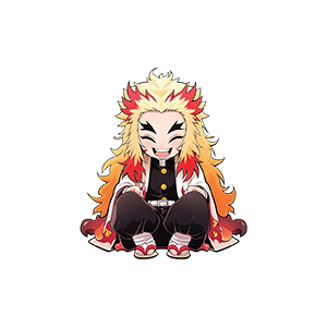 Kyōjurō Rengoku UV DTF Sticker – UVDTF289