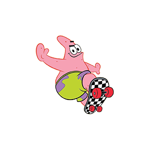 Patrick Star UV DTF Sticker – UVDTF304