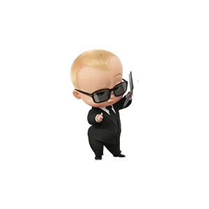 The Boss Baby UV DTF Sticker – UVDTF318