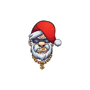 Bad Santa UV DTF Sticker – UVDTF320