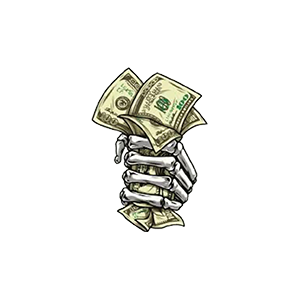 100 Dollar UV DTF Sticker – UVDTF340