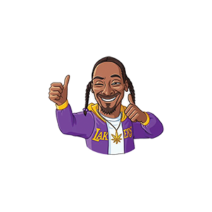 Snoop dog UV DTF Sticker – UVDTF345
