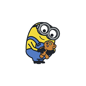 Bob the Minion UV DTF Sticker – UVDTF383