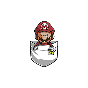Cute super mario UV DTF Sticker – UVDTF391