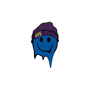 Blue Cartoon UV DTF Sticker – UVDTF400