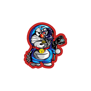 Doraemon Robotic UV DTF Sticker – UVDTF401