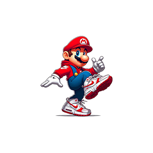 Mario UV DTF Sticker – UVDTF408