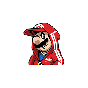 Gangsta Mario UV DTF Sticker – UVDTF416