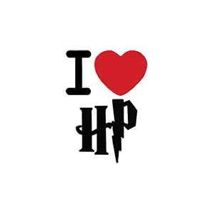 I Love Harry Potter UV DTF Sticker – UVDTF423