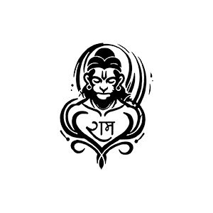 Jay shree ram UV DTF Sticker – UVDTF429