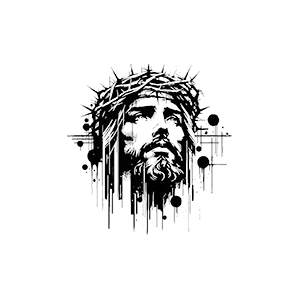 Jesus UV DTF Sticker – UVDTF461