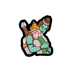 Shree ram UV DTF Sticker – UVDTF477