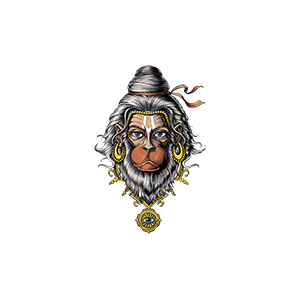 Hanuman UV DTF Sticker – UVDTF483