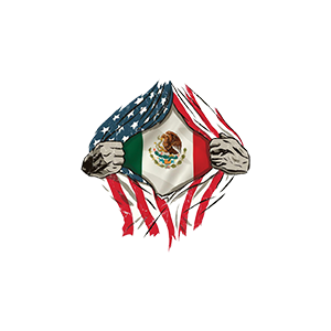 Half American Flag UV DTF Sticker – UVDTF505