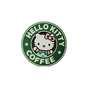 Hello kitty coffee UV DTF Sticker – UVDTF567