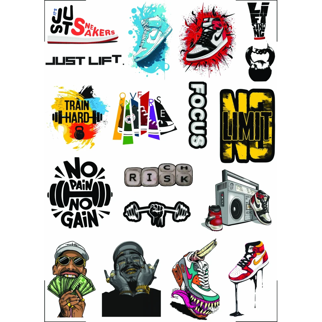 Brand Sticker Design Uv Dtf Sticker Printing Services