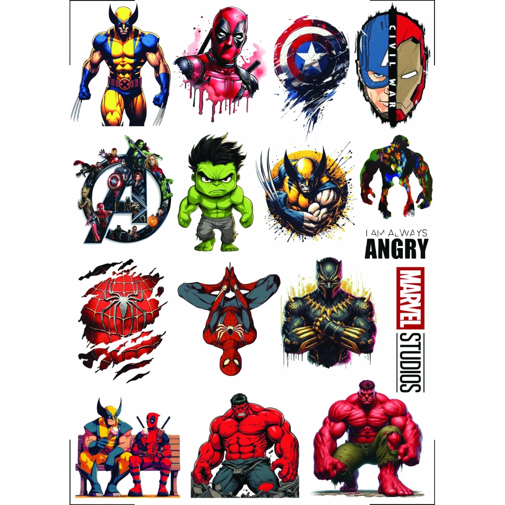 Marvel'S Uv Dtf Sticker Printing Services &Amp; Manufacturer