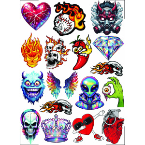 Other UV DTF Sticker Design Printing Services