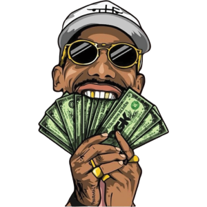 Unique don money UV DTF Sticker – UVDTF 1025