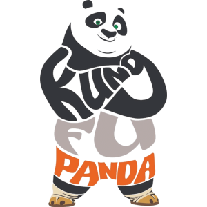 Panda UV DTF Sticker – UVDTF 1034