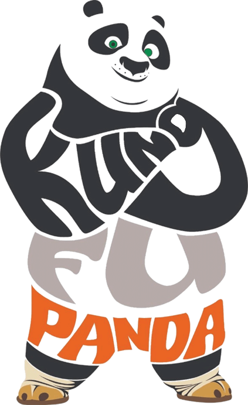 Panda UV DTF Sticker - UVDTF 1034