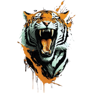 Tiger UV DTF Sticker – UVDTF 1040