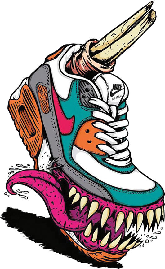 Nike UV DTF Sticker - UVDTF 1044