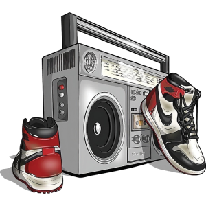 Boom box radio UV DTF  Sticker – UVDTF 1053