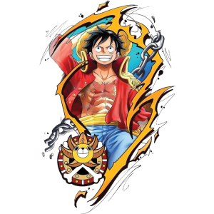 Monkey D. Luffy UV DTF Sticker – UVDTF 1078