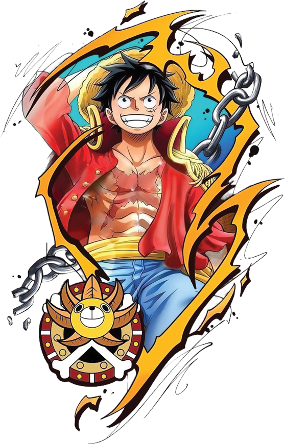 Monkey D. Luffy UV DTF Sticker - UVDTF 1078