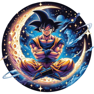 Son Goku UV DTF Sticker – UVDTF 1079