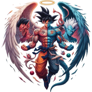 Son Goku UV DTF Sticker – UVDTF 1096