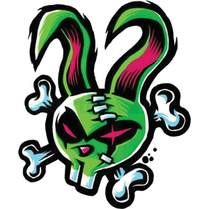 Rabit Skull UV DTF Sticker – UVDTF 1098