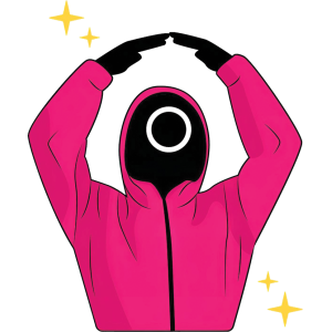 Squid Game UV DTF Sticker – UVDTF 1100