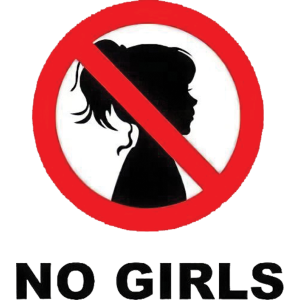 No Girls UV DTF Sticker – UVDTF 1131