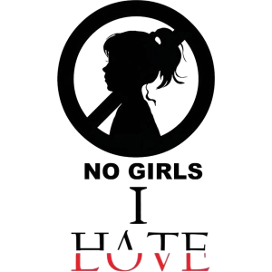 No girls UV DTF Sticker – UVDTF 1148