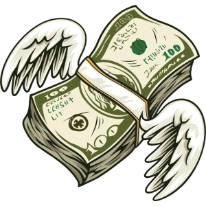 Money UV DTF Sticker – UVDTF 1166