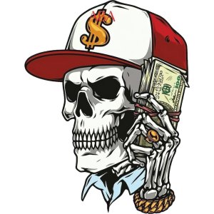 The death of dollar UV DTF Sticker – UVDTF 1186