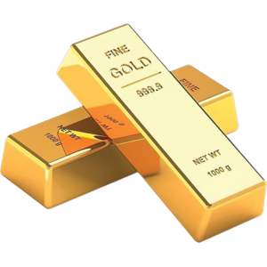 Gold bars UV DTF Sticker – UVDTF 1190