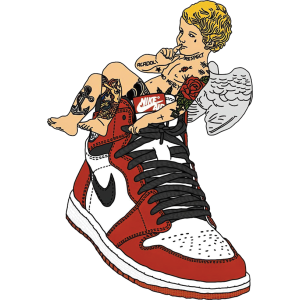 Air Jordan I UV DTF Sticker – UVDTF 1201