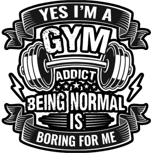 GYM UV DTF Sticker – UVDTF 1256