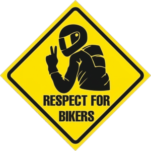 Respect For Bikers UV DTF Sticker – UVDTF 1260