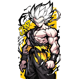 Vegeta UV DTF Sticker – UVDTF 1272