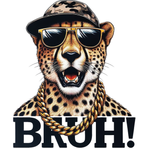 Autoaufkleber Lustiger Tier UV DTF Sticker – UVDTF 1302