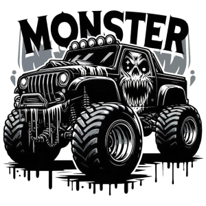 Monster UV DTF Sticker – UVDTF 1320