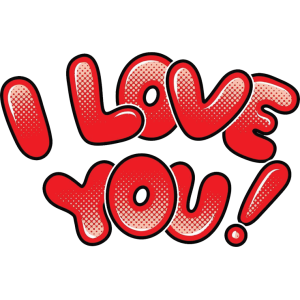 I LOVE YOU!! UV DTF Sticker – UVDTF 1322