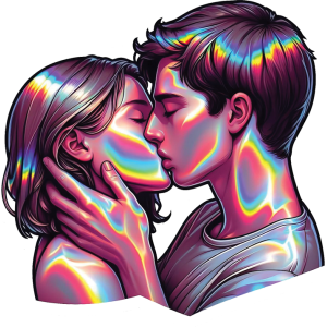 Couple UV DTF Sticker – UVDTF 1331