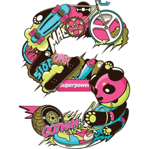 S Name UV DTF Sticker – UVDTF 1337