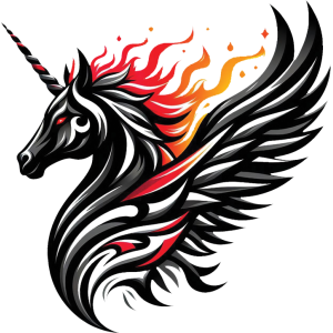 Beautiful Unicorn Horse UV DTF Sticker – UVDTF 1353