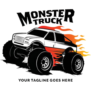 Monster Truck UV DTF Sticker – UVDTF 1360